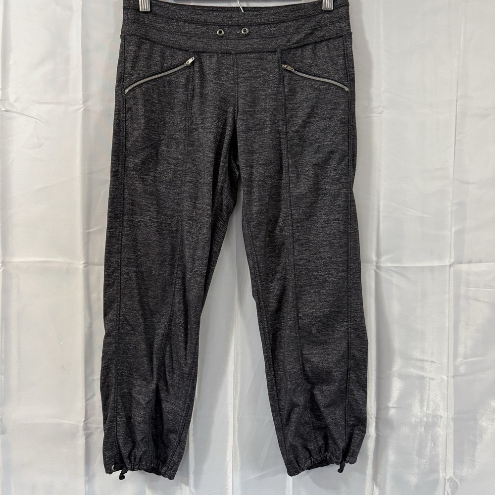 ATHLETA Quest Metro Slouch Jogger Pants Heather Gray Activewear Travel Womens XS